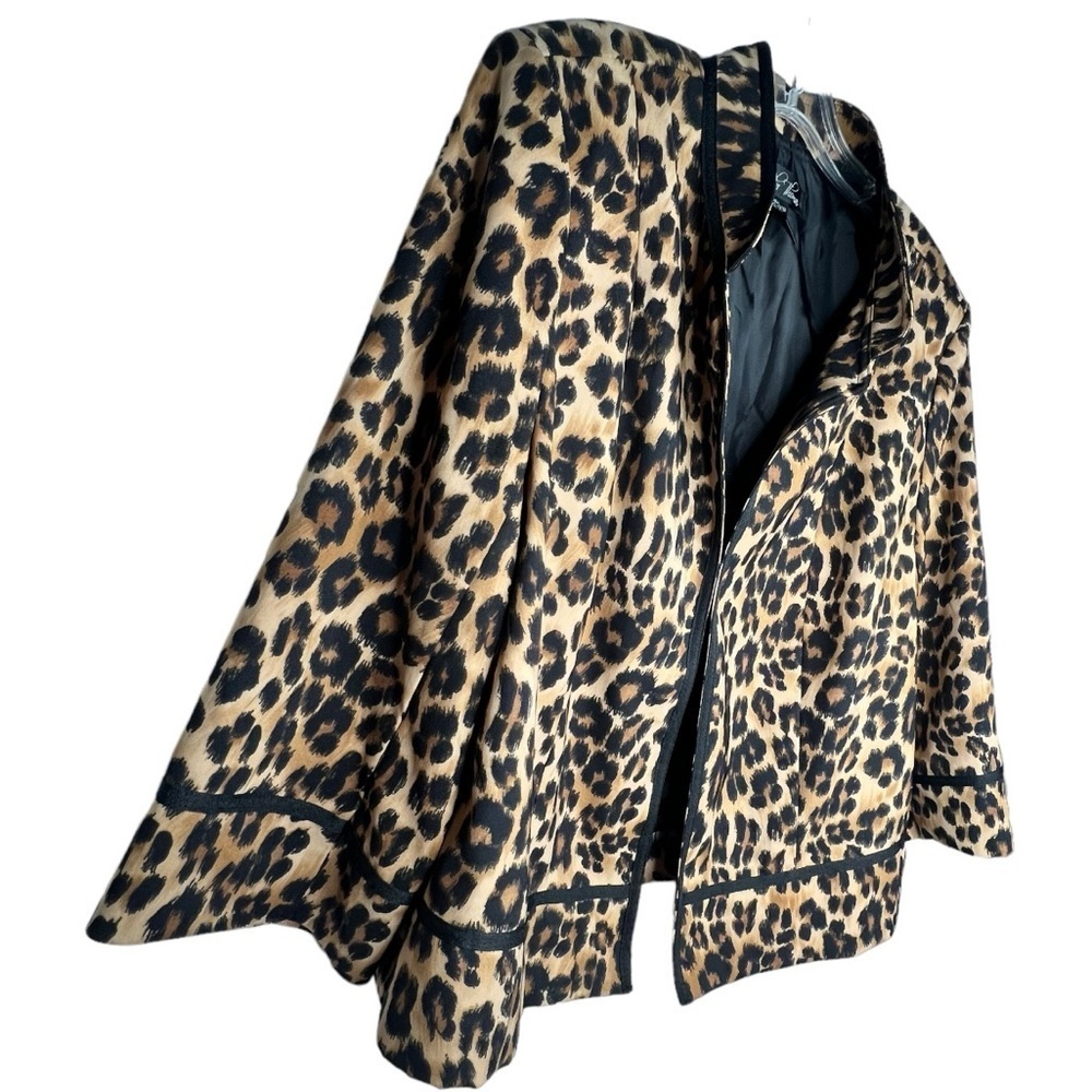 Brandon Thomas Leopard Print‎ Jacket - Picture 4 of 6
